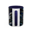 Moonlit Howl Wolf Stained Glass Style Mug