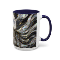 Midnight Wolf Stained Glass Style Mug