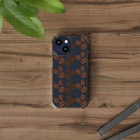 Coffee Beans Clear Phone Case