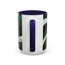 Jade Wolf Stained Glass Style Mug
