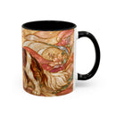 Blossom Cavalier King Charles Spaniel Stained Glass Style Mug