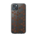 Coffee Beans Clear Phone Case