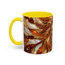 Majestic Lion Stained Glass Mug