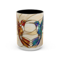 Harmony Hummingbird Stained Glass Style Mug