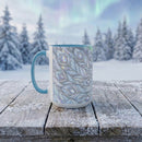 Aurora Peacock Stained Glass Style Mug