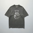Books & Coffee Raccoon Comfort Colors® T-Shirt